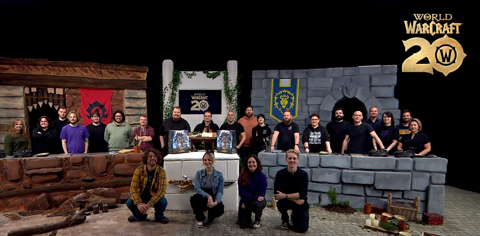 Crew photo from The Ultimate WoW Cooking Battle